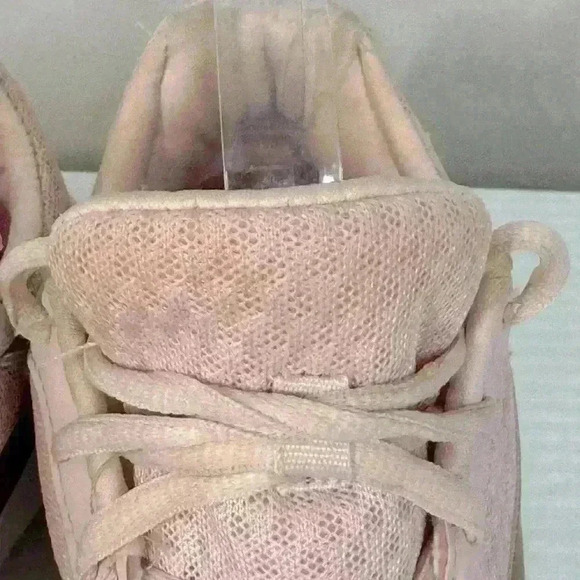 Athletic Works Rose Pink Gold Mesh Sneakers Size 10 Blush Running Comfort - Picture 5 of 14